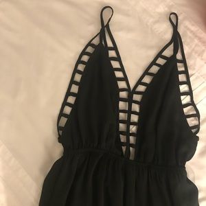 AKIRA black romper
